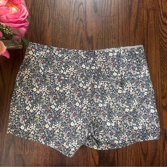 Liberty of London & J Crew chino shorts, size 10 - Picture 2 of 6